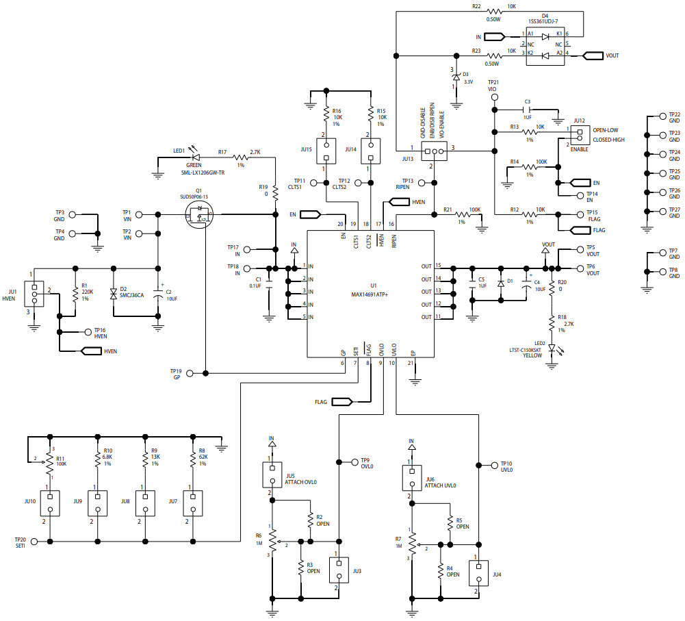 Maxim Integrated MAX14691EVKIT# Reference Design 3