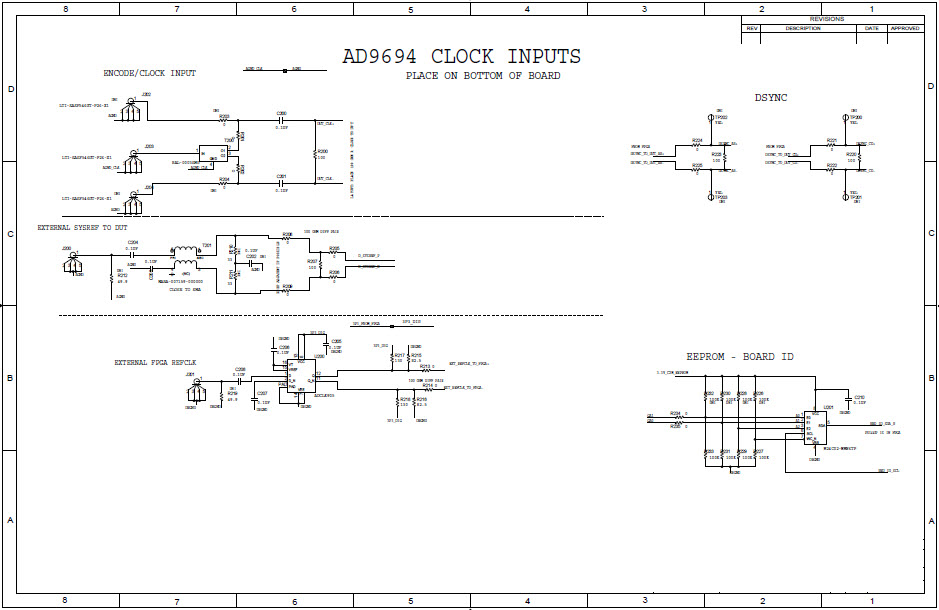 Analog Devices Inc. AD9694-500EBZ Reference Design 4