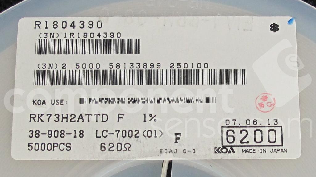 RK73H2ATTD621FKOA Speer
