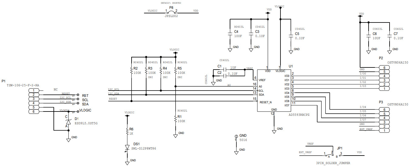 Analog Devices Inc. EVAL-AD5593R-PMDZ Reference Design 2