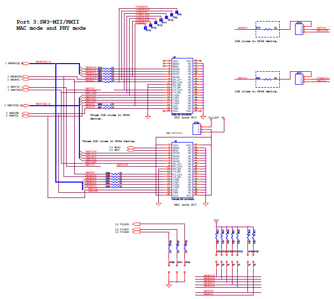Microchip KSZ8864CNX-EVAL Reference Design 6