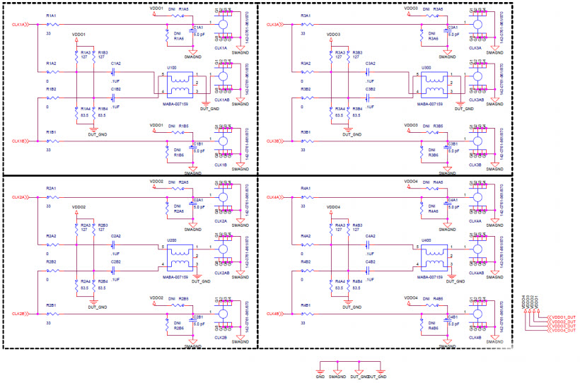 ON Semiconductor NB3H5150MNGEVB Reference Design 8