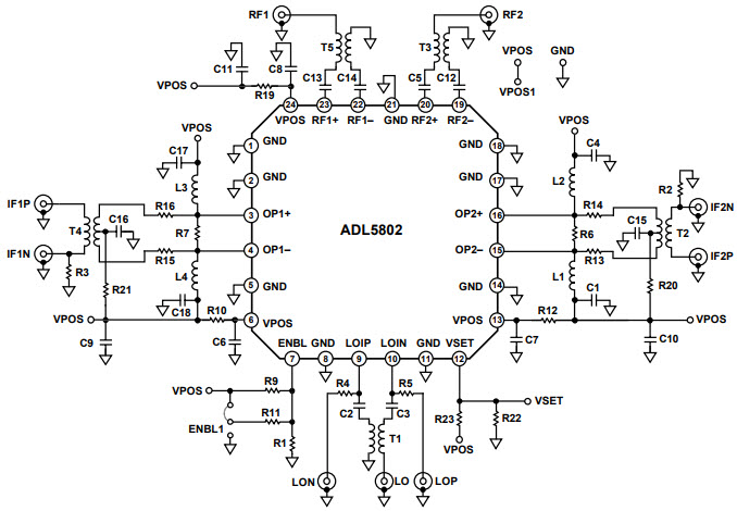 Analog Devices Inc. ADL5802-EVALZ Reference Design 2