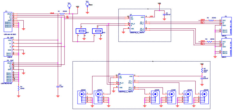 Microchip Technology EVB-USB3740 Reference Design 3