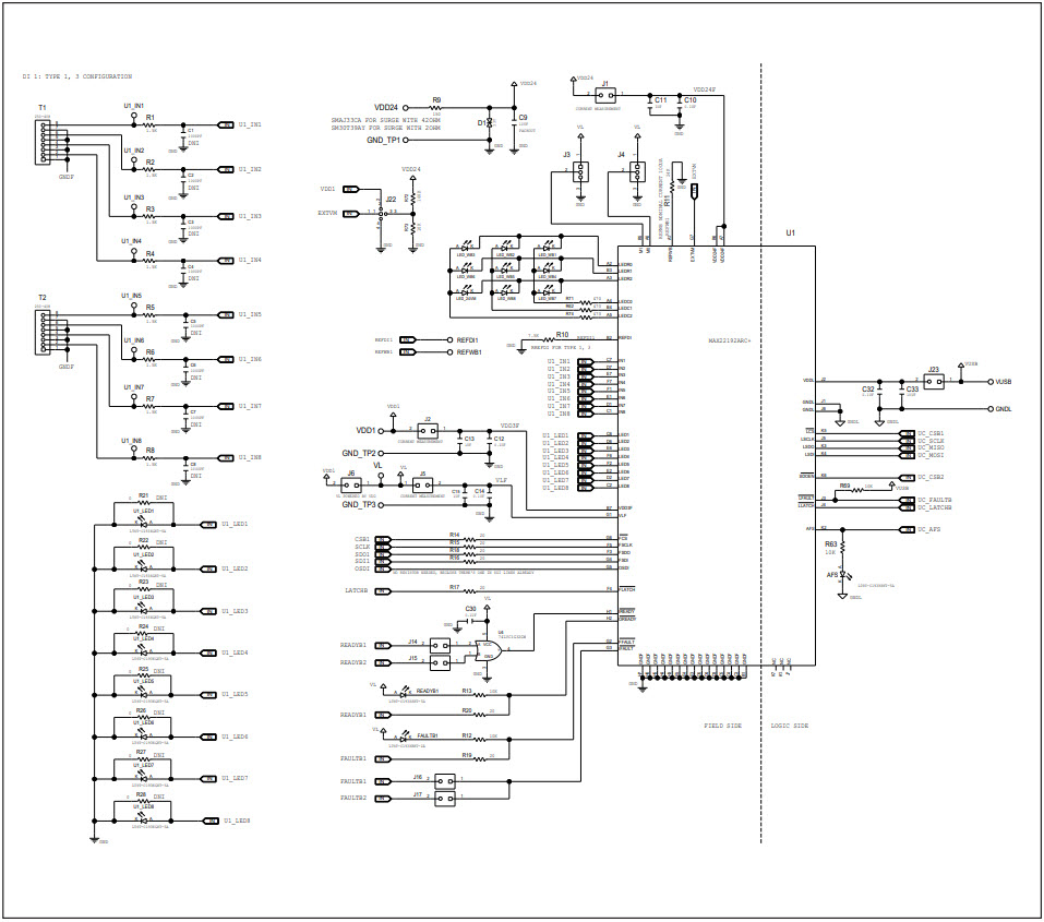 Maxim Integrated MAX22192EVKIT# Reference Design 3