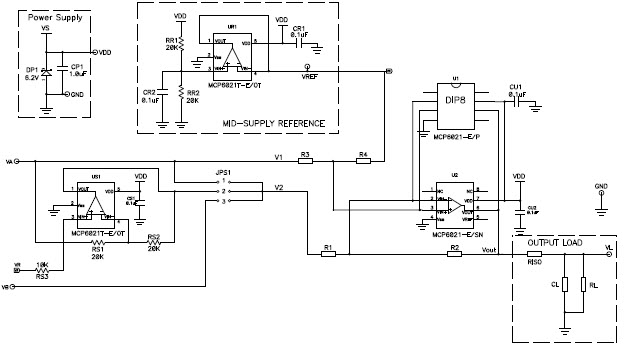 Microchip Technology MCP6XXXEV-AMP3 Reference Design 4