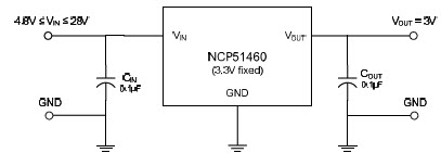 ON Semiconductor NCP51460SN33GEVB Reference Design 3