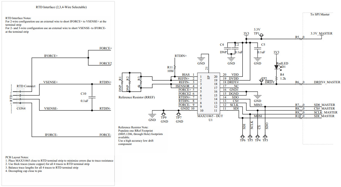 Maxim Integrated MAX31865EVKIT# Reference Design 5
