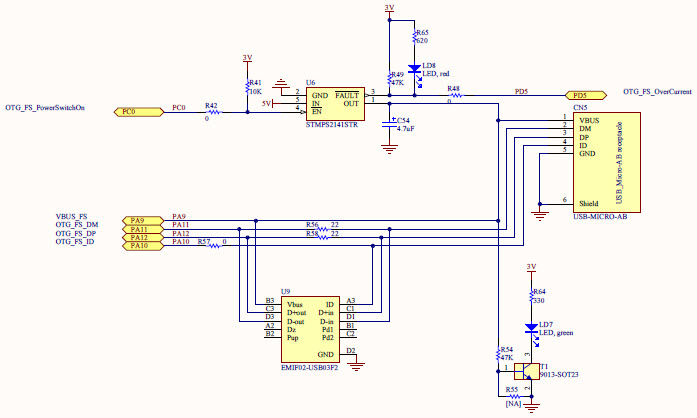 STMicroelectronics STM32F401C-DISCO Reference Design 5
