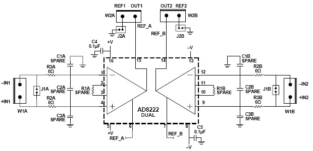 Analog Devices Inc. AD8222-EVALZ Reference Design 2
