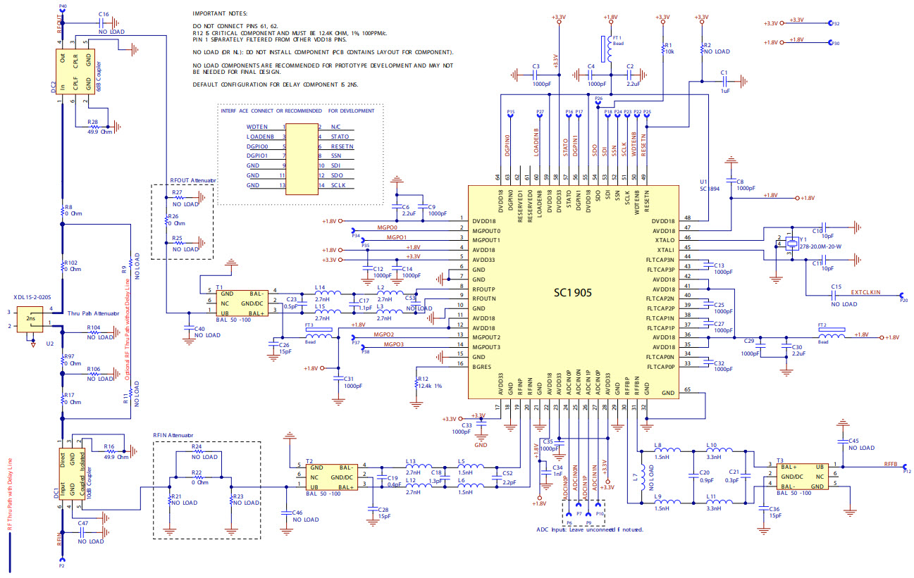 Maxim Integrated SC1905-EVK2400 Reference Design 2