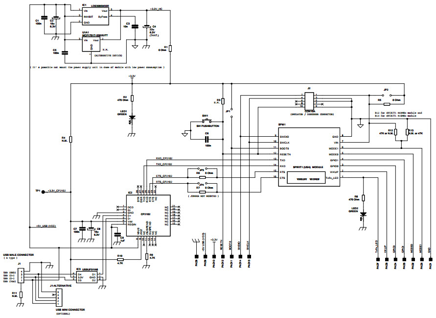 STMicroelectronics STEVAL-SP1ML868 Reference Design 2