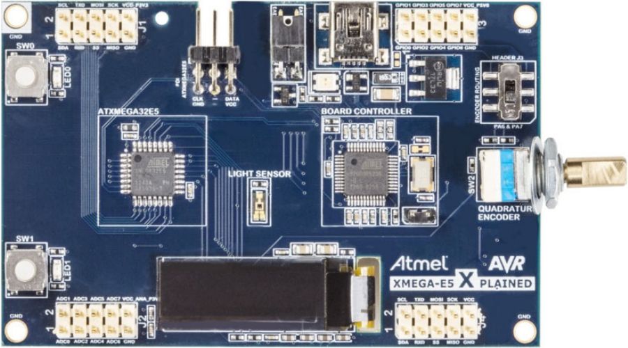 Microchip Technology ATXMEGAE5-XPLD Reference Design 6