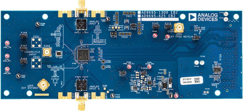 Analog Devices Inc. AD9695-1300EBZ Reference Design 8