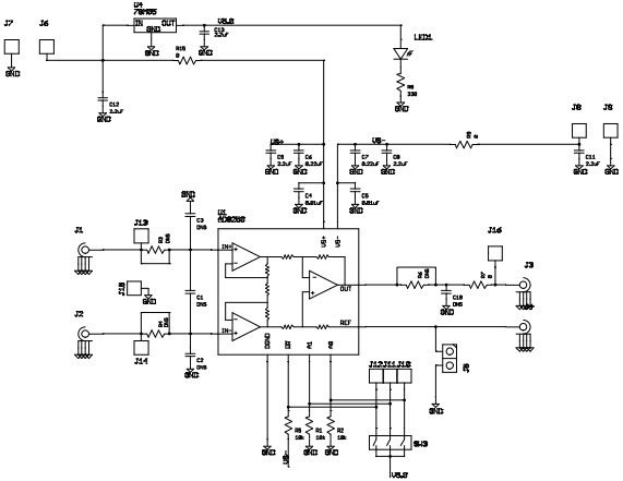 Analog Devices, Inc. AD8253-EVALZ Reference Design 2