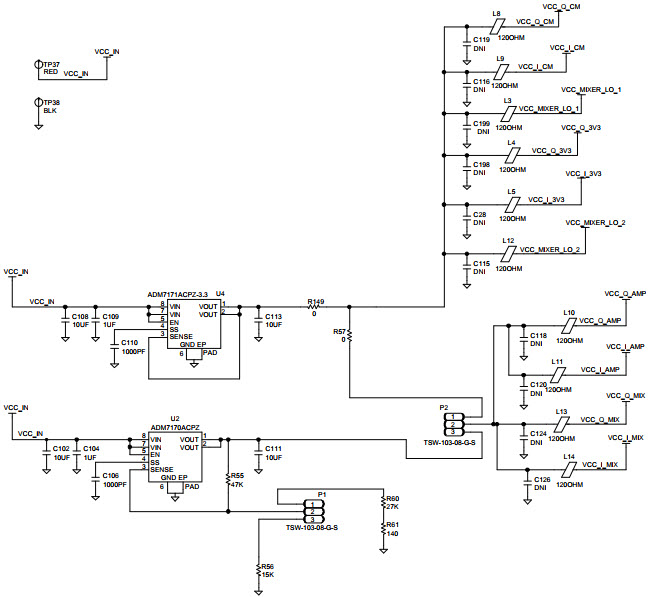 Analog Devices Inc. ADRF6821-EVALZ Reference Design 5