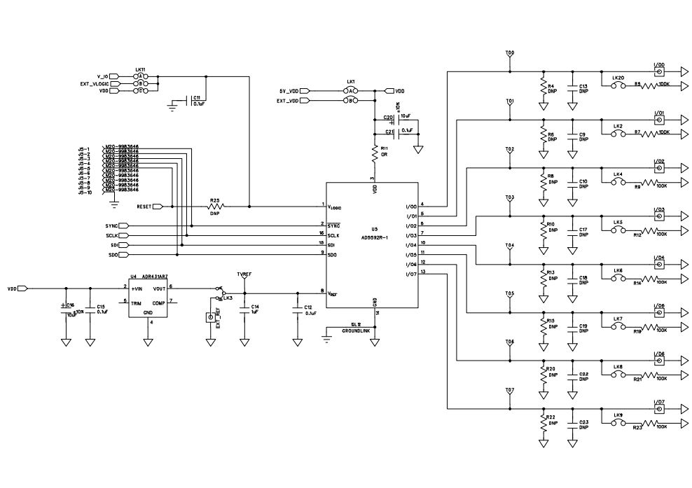 Analog Devices Inc. EVAL-AD5592R-1SDZ Reference Design 2