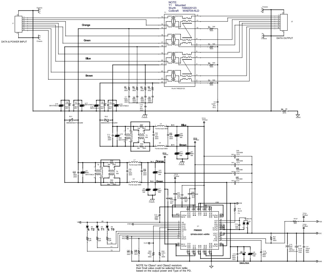 STMicroelectronics STEVAL-POE003V1 Reference Design 1