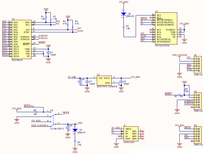 Microchip Technology DM160219 Reference Design 4