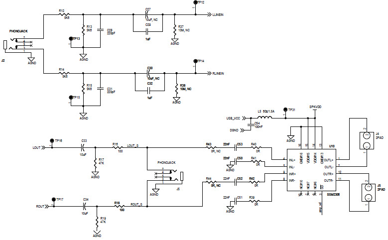 Analog Devices Inc. SSM2604-EVALZ Reference Design 3