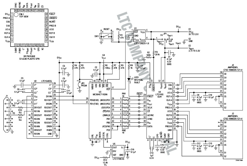 Linear Technology/Analog Devices DC465A Reference Design 1