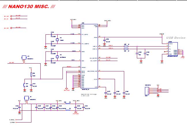 Nuvoton Technology Corporation America Nu-LB-Nano130 Reference Design 2