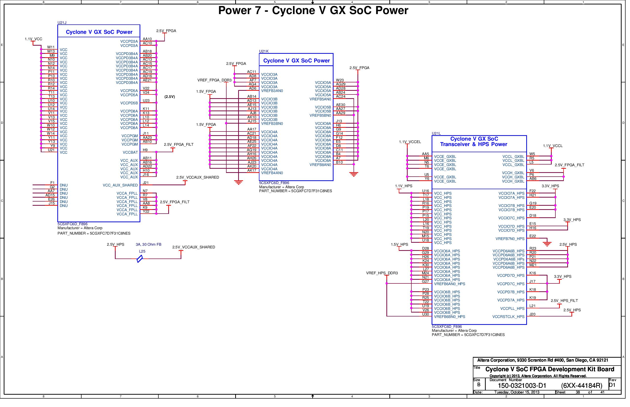 Intel DK-DEV-5CSXC6N Reference Design 16