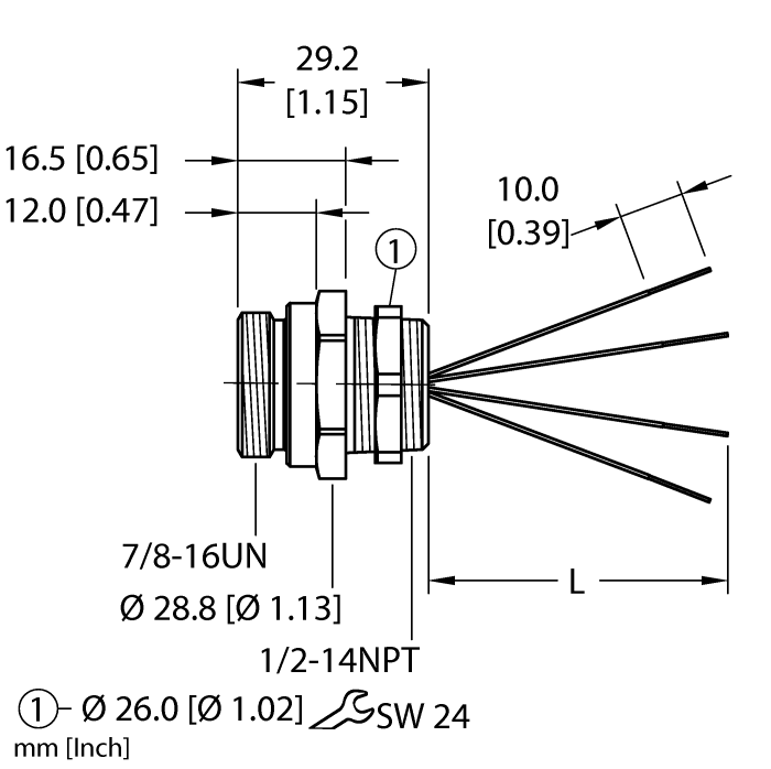 RSF 46-xM/NPT W/LNturck