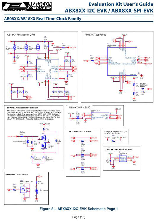 Abracon LLC ABX8XX-SPI-EVK Reference Design 3