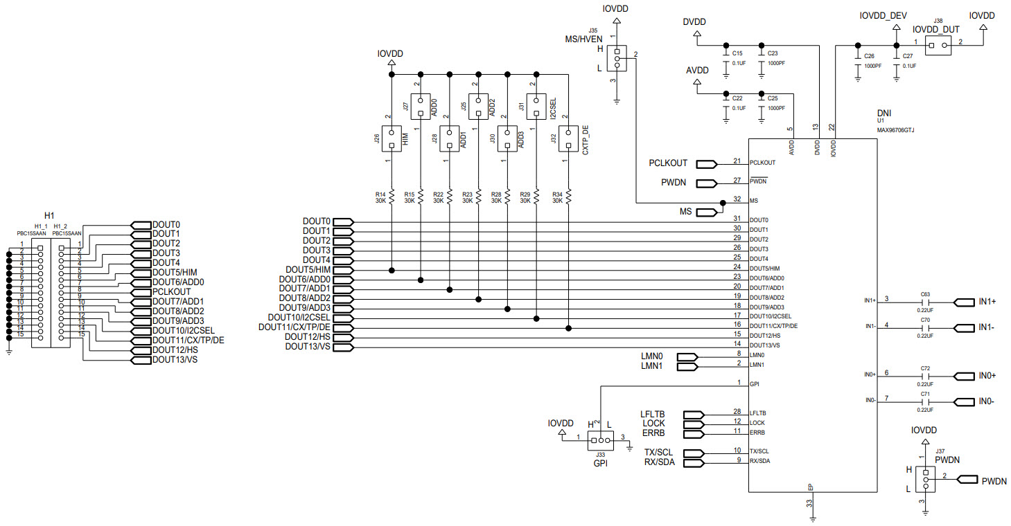 Maxim Integrated MAX96706COAXEVKIT# Reference Design 3