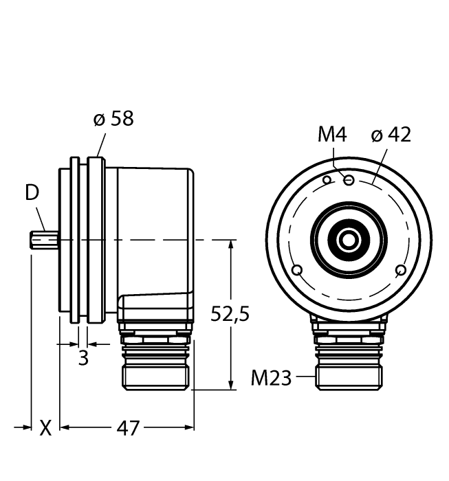 RI-10S6S-2B1024-12M23turck