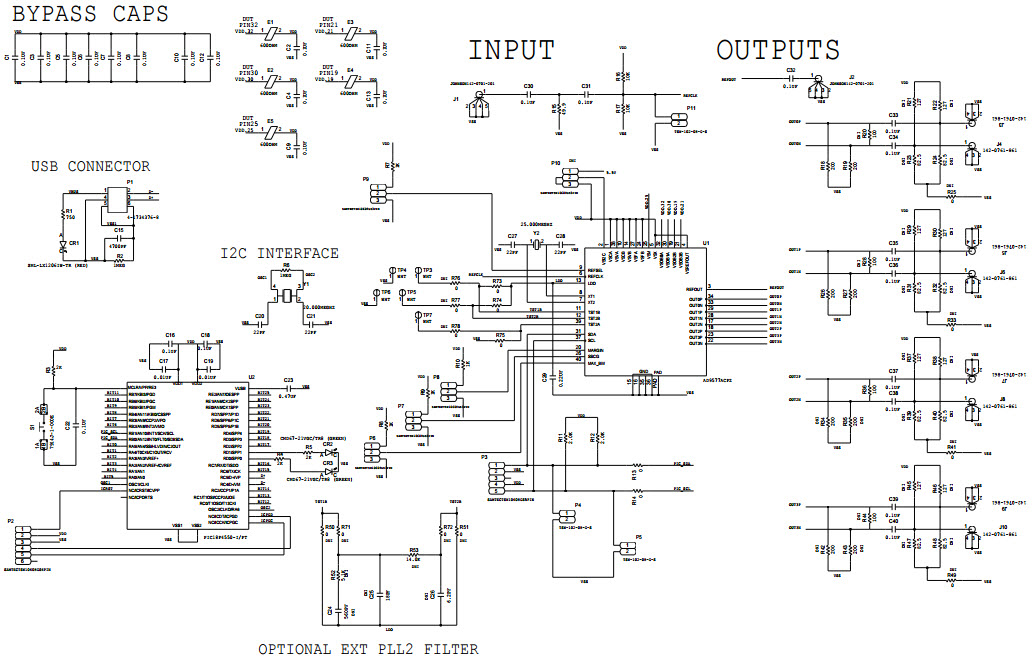 Analog Devices AD9577-EVALZ Reference Design 3