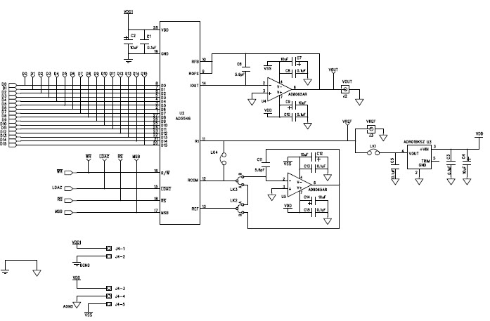 Analog Devices Inc. EVAL-AD5546SDZ Reference Design 3