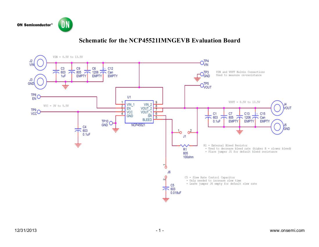ON Semiconductor NCP45521IMNGEVB Reference Design 2