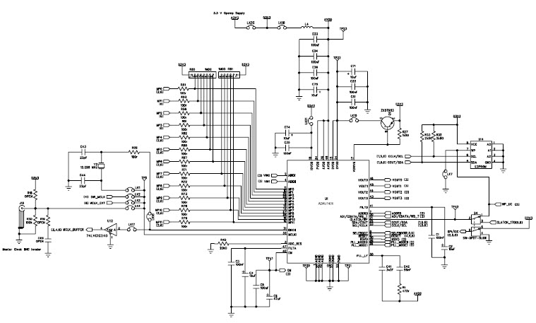 Analog Devices Inc. EVAL-ADAU1401EBZ Reference Design 7