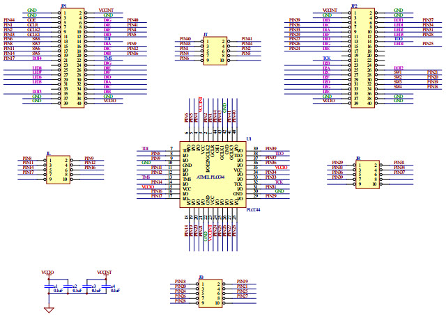 Microchip Technology ATF15XX-DK3-U Reference Design 8