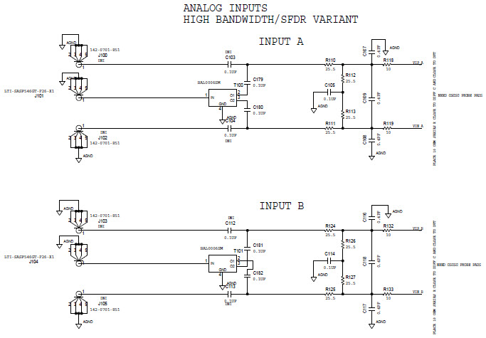 Analog Devices Inc. AD9689-2600EBZ Reference Design 10