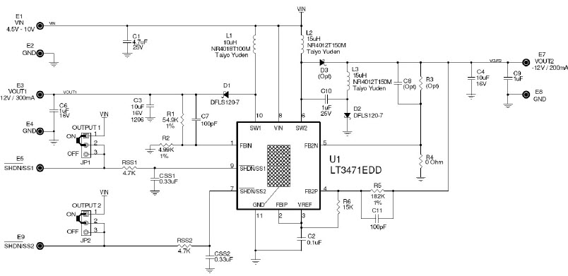 Linear Technology/Analog Devices DC1280A Reference Design 3