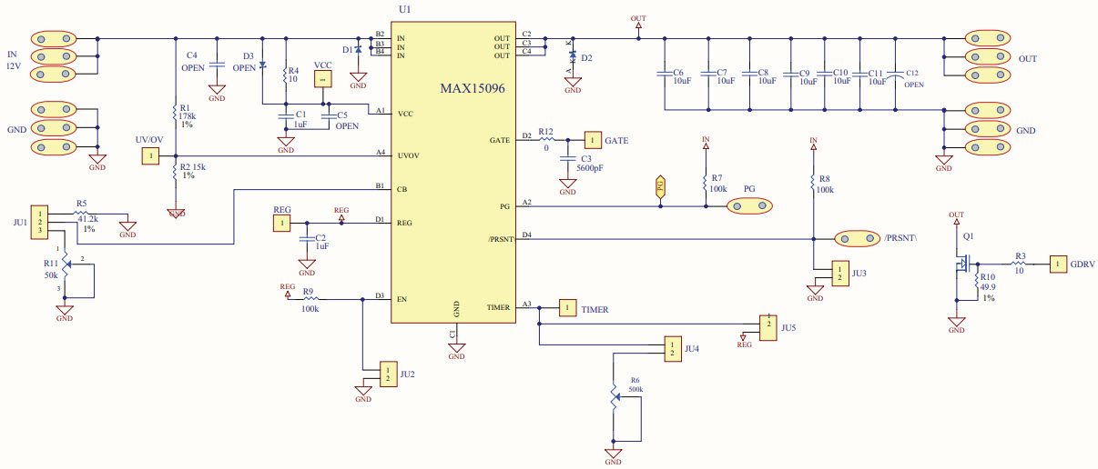 Maxim Integrated MAX15096EVKIT# Reference Design 1