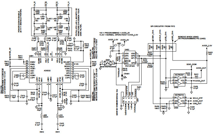 Analog Devices Inc. AD9228-65EBZ Reference Design 7