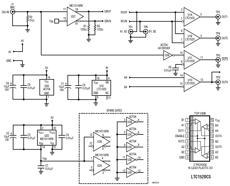 Linear Technology/Analog Devices DC126A Reference Design 1