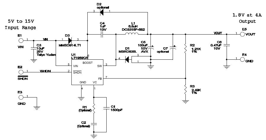 Linear Technology/Analog Devices DC355A Reference Design 3