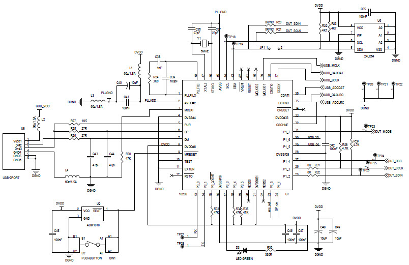 Analog Devices Inc. SSM2604-EVALZ Reference Design 4