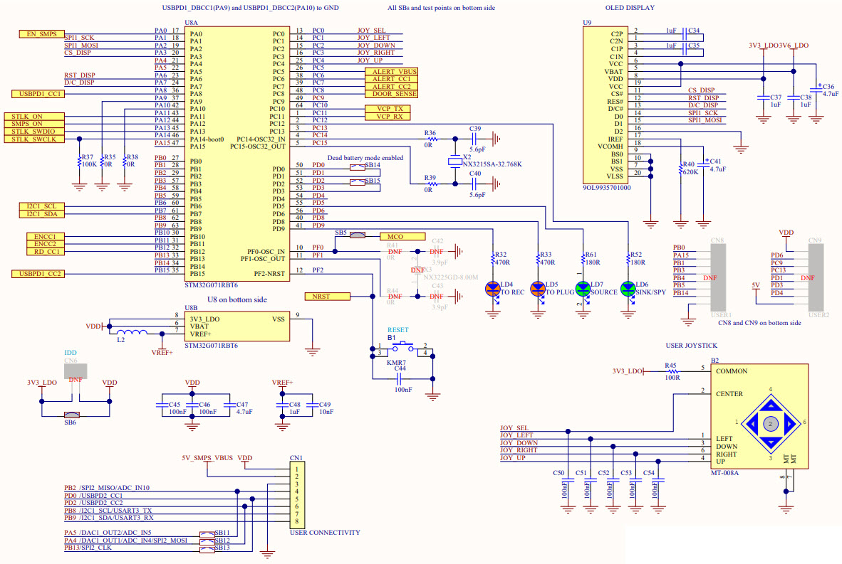 STMicroelectronics STM32G071B-DISCO Reference Design 4