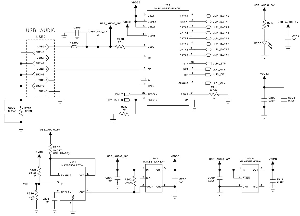 Maxim Integrated MAXAUDINT001# Reference Design 5