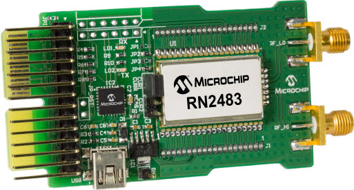 Microchip Technology RN-2483-PICTAIL Reference Design 3
