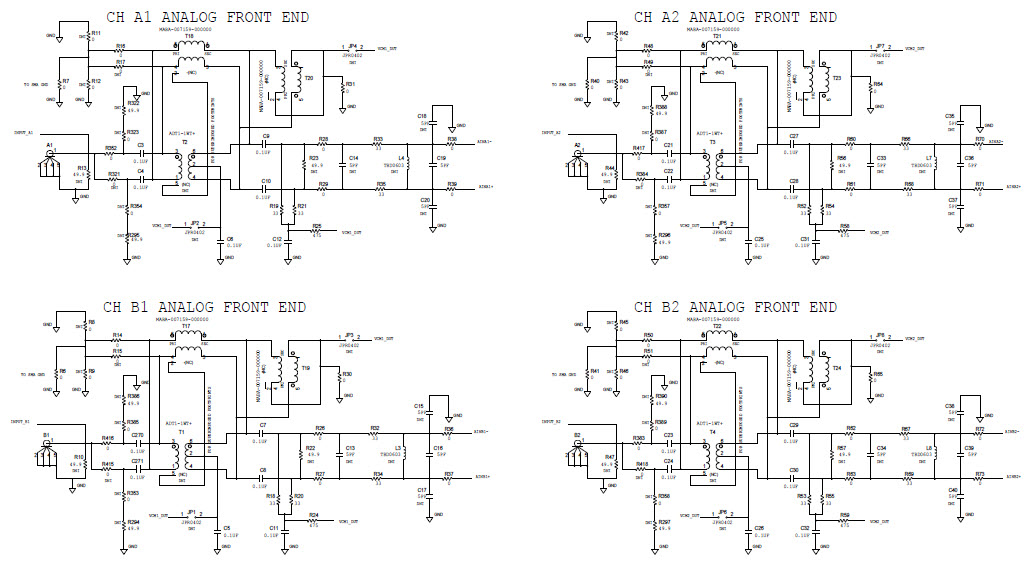 Analog Devices Inc. AD9249-65EBZ Reference Design 5