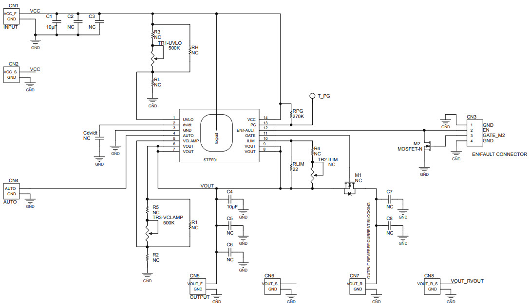 STMicroelectronics STEVAL-EFUSE01 Reference Design 2