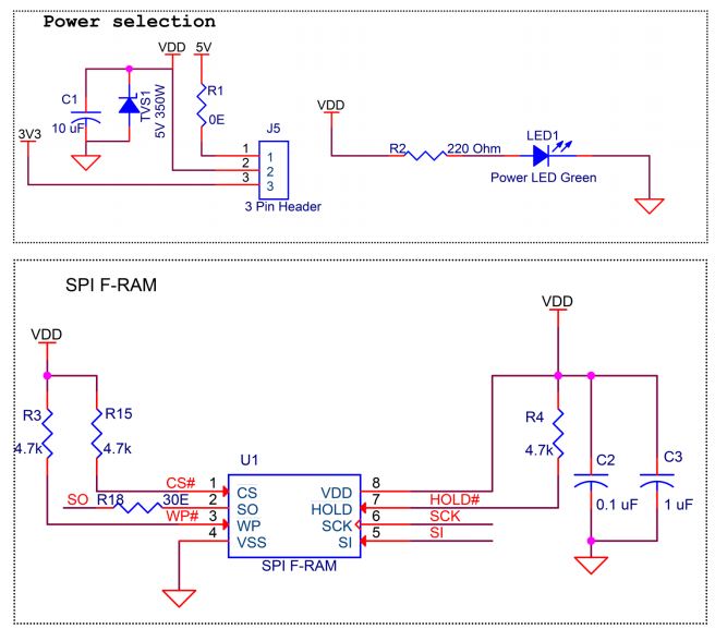 Infineon Technologies CY15FRAMKIT-001 Reference Design 3