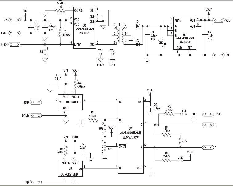 Maxim Integrated MAX13487EEVKIT# Reference Design 3